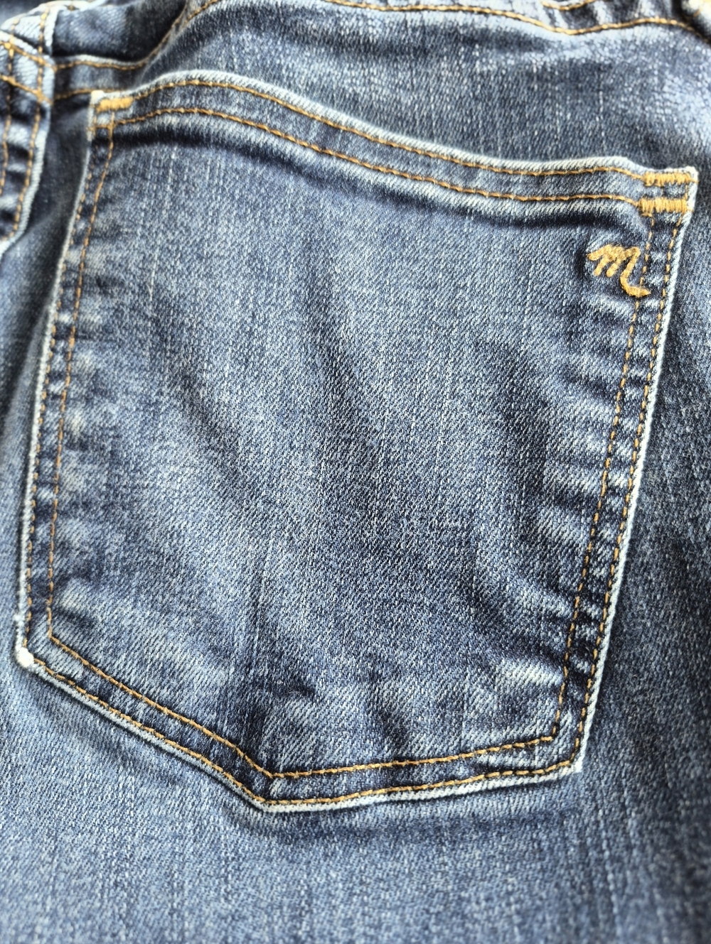 Madewell High Rise Skinny Jeans Button Fly 26 Petite 26P - Picture 7 of 10